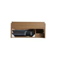 48" MURI Brown Oak Woodgrain Plywood Cabinet With Double Doors And One Drawer, NO Basin And Top, NO Faucet And Sink Cover - Cabinet Only-30" - View 4