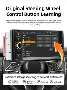 7 Inch Car MP5 Player Smart Bluetooth Interconnected Car Head Unit With Reverse Camera - MP5 Player - View 7