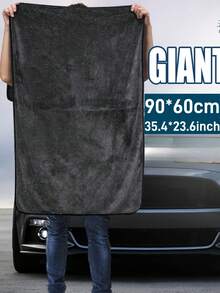 Premium Microfiber Absorbent Towel - Double-Twist Microfiber, Seamless Design, Super Absorbent And Lint-Free, Durable, Washable Up To 120 Times - Ideal Cleaning And Beauty Care Tool - A - View 2