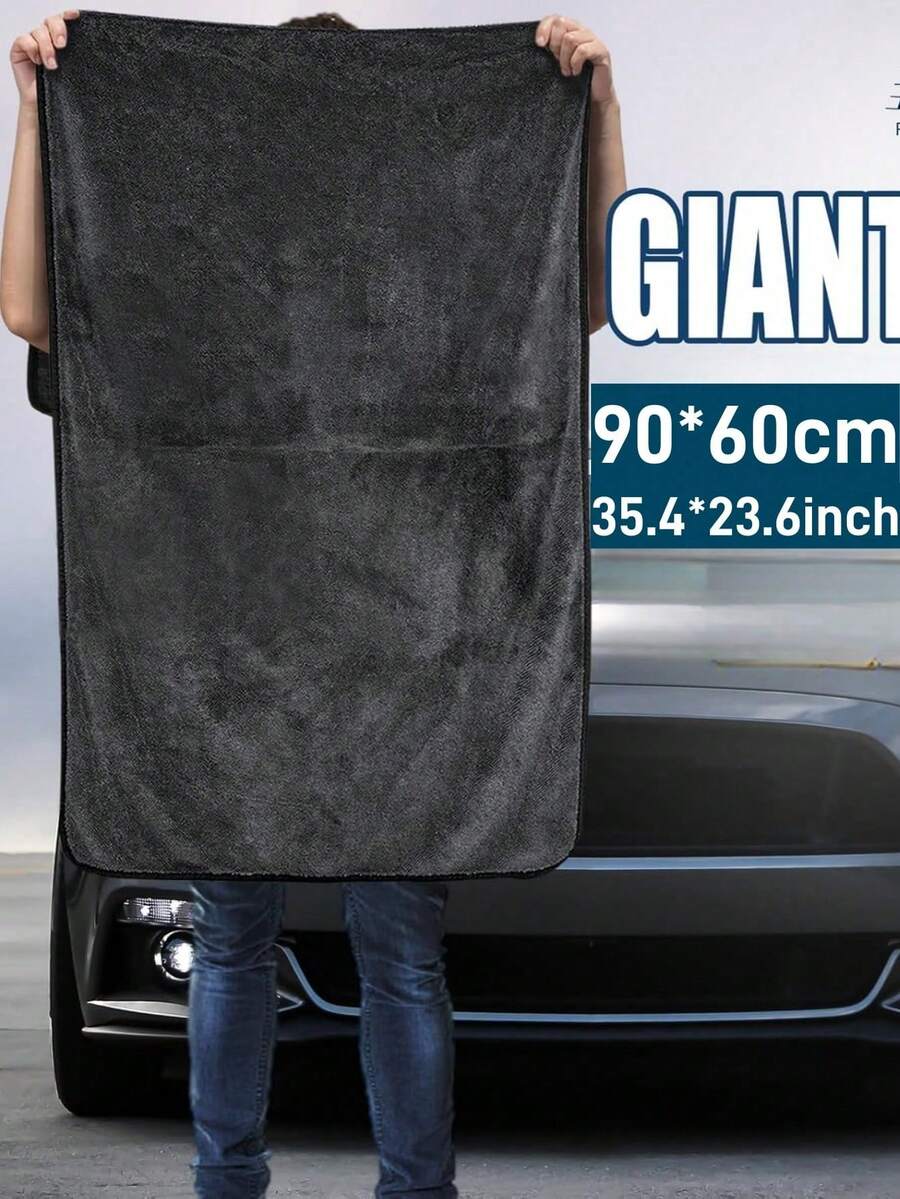 Premium Microfiber Absorbent Towel - Double-Twist Microfiber, Seamless Design, Super Absorbent And Lint-Free, Durable, Washable Up To 120 Times - Ideal Cleaning And Beauty Care Tool