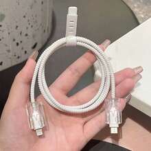 充電器與線材保護套組，耐用 Apple 18-20W 充電線保護套，防斷線理線器 - 彩色 - 查看 5