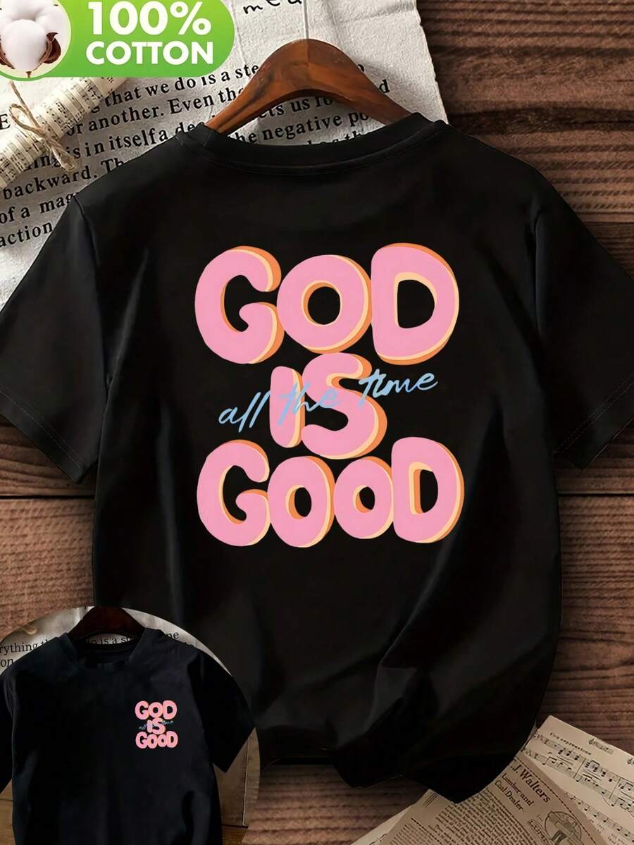 Women T-Shirts - 黑色 - 查看 1