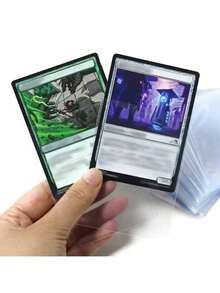 1000/600/500 Piezas de fundas protectoras de tarjetas de luz azul, adecuadas para coleccionar cartas de juegos, protectores de carga superior para cartas de intercambio, fundas de plástico para tarjetas de béisbol, MTG, tarjetas deportivas - Película Blu-ray - Ver 6