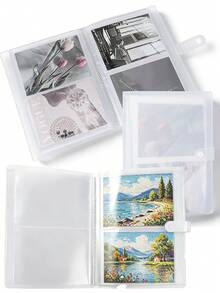 Diamond Art Storage Album, 4x6 Inch Photo Album, Photo Card Storage Book, Card Organizer Binder, Idol Card, Flash Card, Memo Card, Recipe Card Storage, Suitable For Home, Wedding, Travel And Birthday Gifts, For Art Organizer Use - Multicolor - View 4