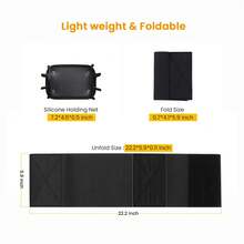 New Upgraded Car Headrest Tablet Holder, Equipped With Anti-Slip Strap And Silicone Mesh Fixing Seat, Adjustable Angle, Suitable For All 7 To 12.9 Inch Tablets, Compatible With Most Car Headrests - View 9