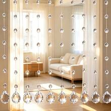 10Pcs 1m Acrylic Pineapple Bead Hanging Curtain, Suitable For Wedding, Birthday, Daily Home Decor - Beaded Door Curtain - View 2