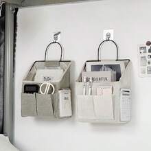 Tas Penyimpanan Gantung Portabel, Organizer Saku Kain Multi-Lapisan Hemat Ruang, Penyimpanan Mudah, Cocok Untuk Asrama, Rumah, Dapur, Kamar Tidur, Kamar Mandi, Perlengkapan Perjalanan, Dekorasi Rumah - MultiWarna - View 11