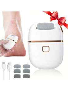 1 Set Electric Foot Callus Remover, Electric Foot File, Electronic Foot File, Creative Electronic Foot File, Home Exfoliation Tool, Rechargeable Foot Callus Remover, Professional Foot Care Set Dead Skin Remover Foot Massager, Perfect Gift - Multicolor - View 10