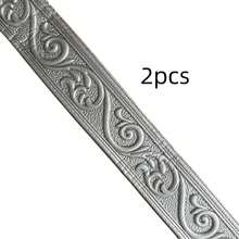 1/2 Roll 3D Embossed Flexible Foam Wall Decor, Waterproof 3D Self-Adhesive Baseboard Wall Sticker TV Background Wall Frame Edge Trim Waistline Corner Decorative Sticker, Luxury Crown Design, Self-Adhesive Backing Baseboard Decor, Decorative Wallpaper Frame, Wall Mold, Adhesive Wall Mold, Baseboard Mold, Wall Mold - A - View 14