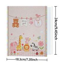 1pc Photo Album - 4x6 Inch Rectangular 200 Pockets Large Capacity Suitable For Family, Baby Birth, Storing Parent-Child Outings, Home Daily Baby Snapshots - 1PC - View 3