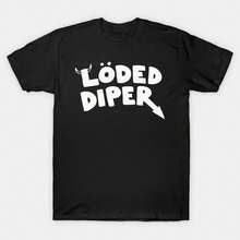 Retro T-Shirt With Humorous Text Print, Unique Typography, Breathable. Versatile For Commuting And Summer Leisure. - 黑色 - 查看 1