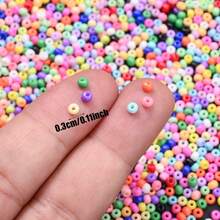 500pcs Mixed Charm Czech Glass Seed Beads Lovely 3mm Abacus Beads For Bracelet Necklace Jewelry Making Diy Earring Accessories - Abacus Beads - View 5