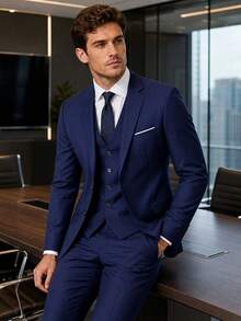 Men Suits - Mavi - Görünüm 2