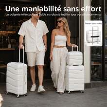 Suitcases - White - View 7