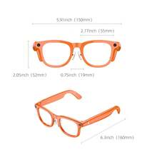 LOKMAT X01 Smart Glasses With Built-In ChatGPT, 8MP Camera, Supports 26 Languages AI Translation, Assistant And Voice Control, WiFi 4.0, Bluetooth 5.3, Smart Glasses - View 12