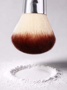 Premium Large Setting Powder Brush Contour Brush Soft Fluffy Multi-Function Facial Makeup Brush Daily Makeup Tool - Black - View 7