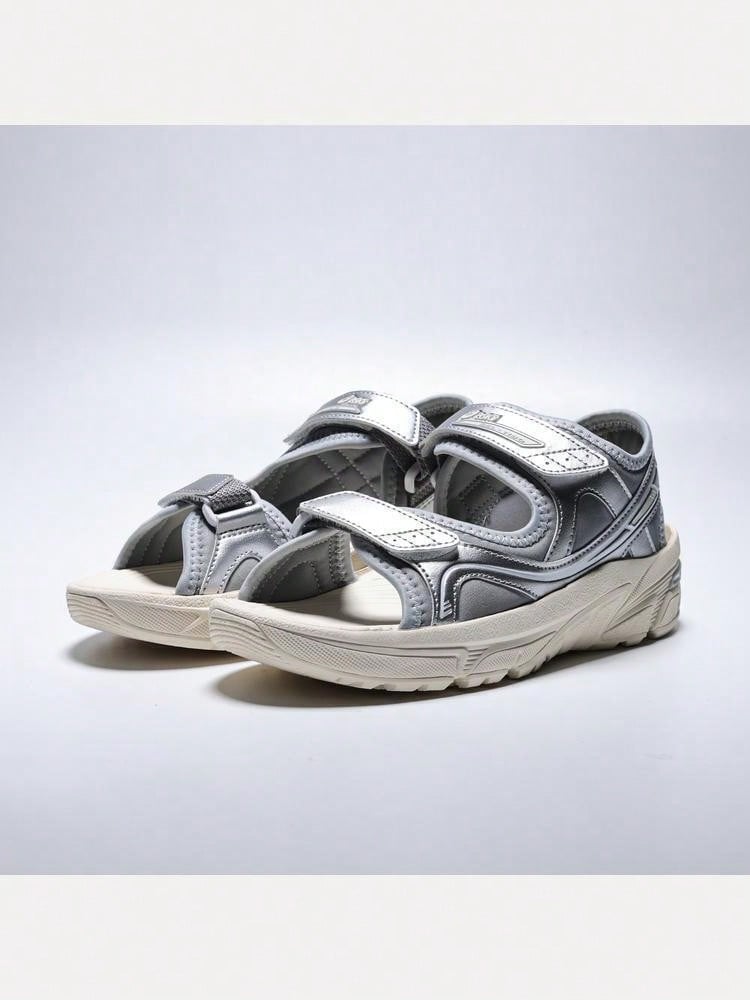 Asics 中性款 GEL-1130 CV 低筒涼鞋 1203A902-020 - 銀色 - 查看 1