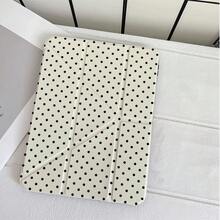 波點蕾絲 Y 型折疊平板保護殼，附筆槽，相容 iPad 10 代 Smart Case/11(A16 2025)/相容 Galaxy S9/S7/S10+/相容 /相容 - 彩色 - 查看 3