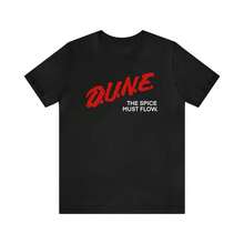 Mercancía de la Película , Camiseta Gráfica "The Spice Must Flow", Ropa Unisex Retro Parodia DARE - Negro - Ver 1