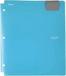 Five 4 Pocket Folder, Plastic, High Capacity, Folders With Pockets, Color Selected You, 1 Count (33190) - 1 - View 11