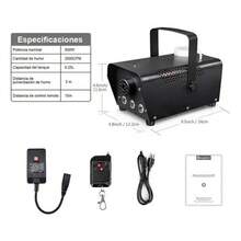 Máquina de niebla Bylifity Máquina de humo Luz LED controlable 500W y 2000CFM Desinfección de niebla con control remoto inalámbrico y con cable para bodas, Halloween, fiestas o desinfección - Tipo de Enchufe A USA (110-127V) - Ver 4