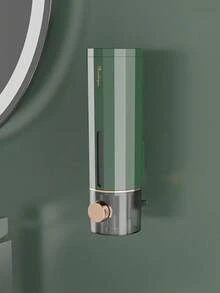 1pc Wall-Mounted Lotion Dispenser, Home Bathroom Accessory, Autumn Home Decor, Back To School Bathroom Supplies - Multiple Styles - View 10