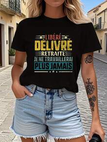 Women T-Shirts - 黑色 - 查看 1