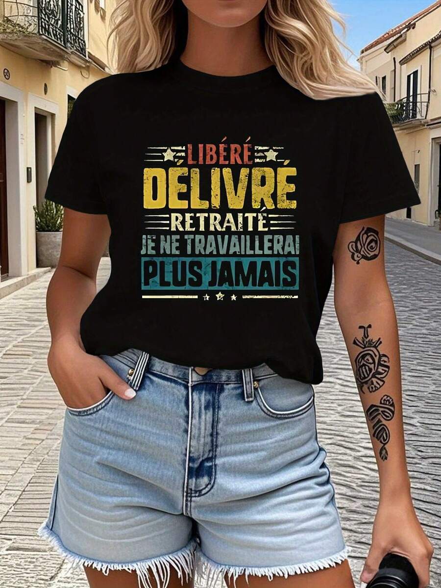 Women T-Shirts - 黑色 - 查看 1