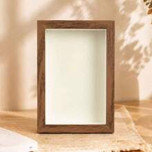 1pc 2D Flat Desktop Photo Frame, Preserve Beautiful Memories, Friend Gift, Wedding Anniversary Gift, Suitable For Desktop Display, No Electricity Required - A - View 3