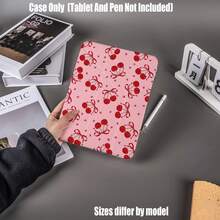 Y-Fold High Transparency Acrylic Tablet Protective Case With Pen Slot. Y-Fold High Transparency Acrylic Model. Y-Fold High Transparency Acrylic Protective Case. Tablet Protective Case Features: Y-Shaped Tri-Fold Stand Design, Smart Sleep/Wake, Full Coverage Protection, Skin-Friendly Frame Material, Airbag Shock-Absorbing Frame, Multi-Angle Stand, Transparent Acrylic Backplate, Built-In Pen Slot, Lightweight And Portable. - Multicolor - View 2