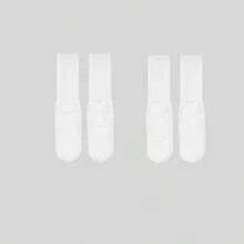 1/2/3 Pairs Women's Non-Slip Pilates Socks, Yoga Socks, Mid-Calf Non-Slip Ballet Socks, Pilates Gift - Multicolor - View 13