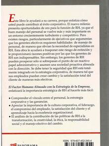 Aligning The Human Factor With Company Strategy: A Practical Guide For HR Directors And Managers - Single Book - View 3