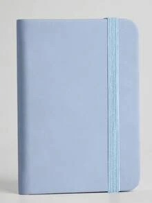 1pc/2pcs Mini Portable A7 Notebook/Pocket Book, Mini A7 Notebook With Small Pocket B5 Leather Cover, Waterproof Skin-Feel, Leather Cover, Thickened Inner Pages, Waterproof And Wear-Resistant, Bandage Grid Design, Privacy Protection, Simple Portable Notebook, Student Planner Diary, Notebook, Vocabulary Book, Book, Office Notebook, Back To School Gift, School Prize And Reward Gift, Birthday, Christmas, Halloween, Thanksgiving Gift, Office Supplies, School Supplies (Bandage Grid Color Random) - Multicolor - View 18