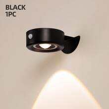 1/2pcs LED Wall Mounted Art Light, Battery Powered Wall Picture Light, Smart Magnetic Wireless Wall Lamp, Home Decor Wall Spotlight, Touch Dimmable, 3 Lighting Modes, Suitable For Framed Artwork And Portrait Lighting Display - Multicolor - View 24