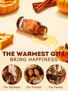 10ml Pumpkin Pie Fragrance Oil, Scented Candle, Warm Scent, Autumn/Winter Gift, Car Aromatherapy, Suitable For Diffuser/Humidifier, Long-Lasting Fragrance, Halloween Pumpkin, Holiday Gift - Pumpkin Pie - View 5