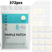 372pcs Hydrocolloid Acne Pimple Patch, Hydrocolloid Spot Stickers, Covering Zits And Defect, Nighttime Spot Stickers For Face - Round Transparent - View 6