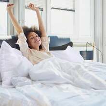White Body Pillow 40x145 Cm, Side Sleeper Pillow With Microfiber Cover And Polyester Filling - White - View 2