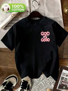 Women T-Shirts - 黑色 - 查看 2