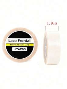 Waterproof Lace Front Wig Tape, 3 Yards - Double-Sided Adhesive For Secure Hold On Wigs And Extensions - Strong, Flexible Hold - Waterproof Lace Front Wig Tape - Strong Bond, Double-Sided Support For Extensions And Wig Pieces, Halloween - View 12