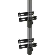 Heavy Duty Metal Patio Umbrella Holder Clamp, Outdoor Adjustable Parasol Base Stand Bracket For Deck Railing Mount, 2PCS - Multicolor - View 1