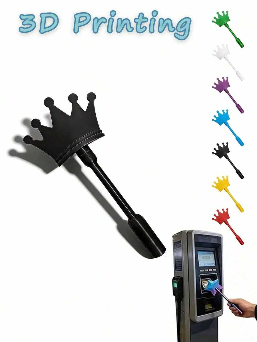 3D Printed Payment Magic Wand, Tap To Pay, Starry Magic Wand, Contactless Payment Card Holder, Suitable For Swiping Payment Scenarios - Multicolor - View 1