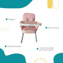 Baby Highchairs & Booster Seats - Pink - View 2