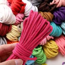 10m 4mm Thick Colorful Polyester Braided Rope, Suitable For Outdoor Activities, DIY Crafts, Christmas Decorations, Phone Lanyards And Various Decorative Accessories - Durable Polyester Rope - Solid Color - View 4