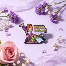 Cute Cartoon Anime Character Lapel Enamel Pins And Brooches Badge Pins For Backpacks Bags Backpack Cool Decoration Friend For Gifts - Multicolor - View 9