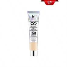 IT Cosmetics Your Skin But Better CC+ 全遮瑕霜 SPF 50+ 中色調 - 12ml (試用裝) | 全遮瑕底妝 + 保養合一 | SPF 50+ 廣譜防護，保護肌膚免受紫外線傷害 - Medium - 12ml (Miniature) - 查看 6