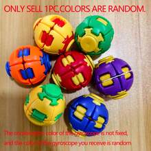 Colorful 3D Printed Press & Rotate Fidget Ball, Durable Desktop Stress Relief Rotating Toy, Pocket Sensory Toy, Suitable For Office, School, Travel - Multicolor - View 13