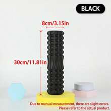 LINGPENG Roller Yoga Busa Kepadatan Tinggi, Bahan ABS dengan Kekerasan Sedang, Roller Pemulihan & Peregangan Otot Manual untuk Pilates & Latihan di Rumah - MultiWarna - View 12
