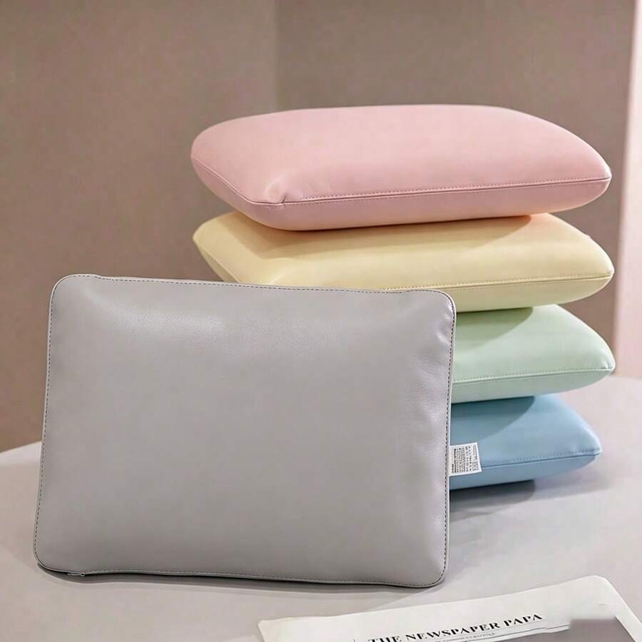 1PC Summer Ice Silk Mini Pillow, Soft Machine Washable Small Pillow, Office Camping Travel Memory Foam Pillow, Detachable And Washable - Easy To Carry - one-size - View 1