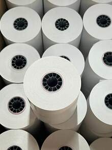 Cash Register Paper - White - View 5