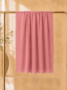 Selendang Wanita Plain Boho Klasik Kesukuan - Dusty Pink - View 6
